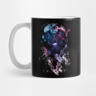 Pug in the Smoke // Bilcos Designs Mug